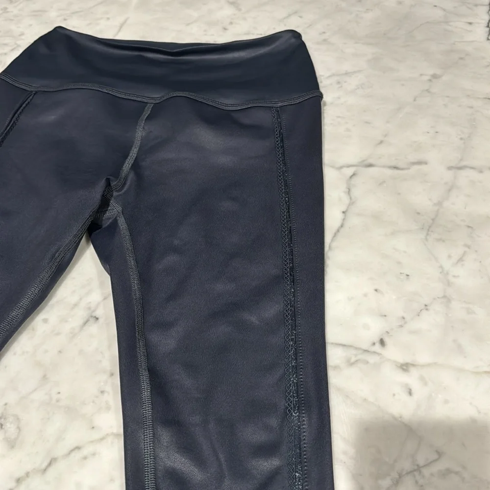 Beyond Yoga Leatherette High Waisted‎ Midi Legging - Picture 9 of 11